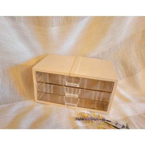 Vintage Pink Decorative Storage Drawers Chest